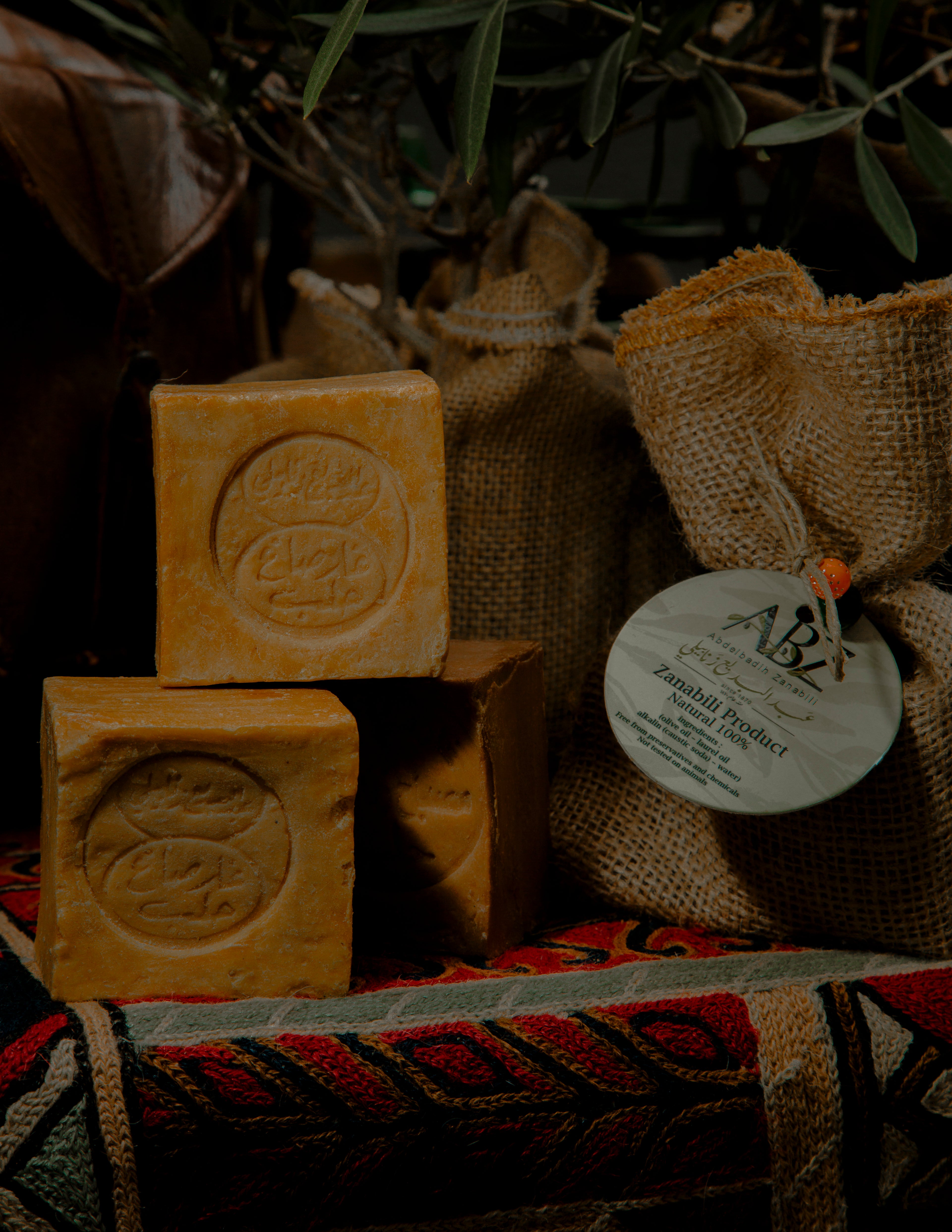 Zanabili Aleppo soap - 32% laurel oil - 200gr 